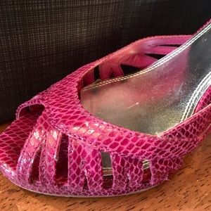 Pink White House Black Market heels